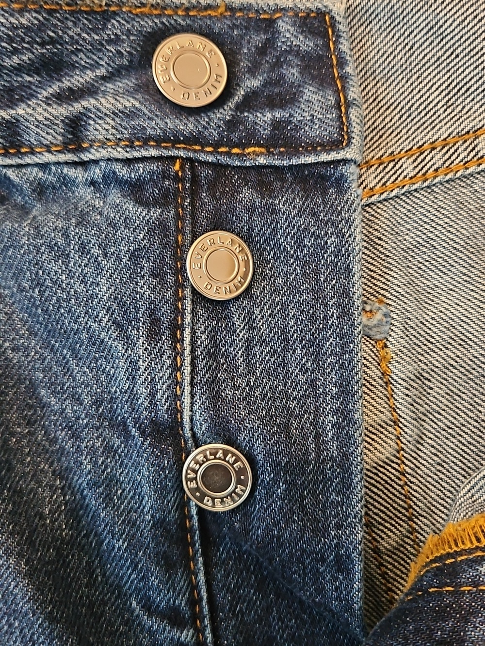 Everlane The 90's Cheeky Jean Organic Cotton - 29 Crop Deep Atlantic 26.5 Inseam - Picture 7 of 8
